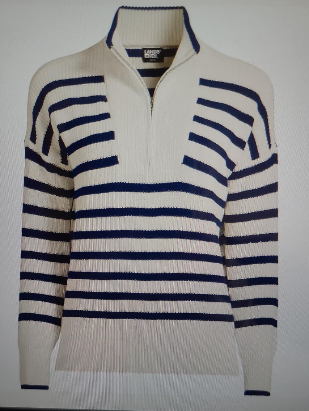 Women's Drifter Cotton Quarter Zip Pullover Sweater